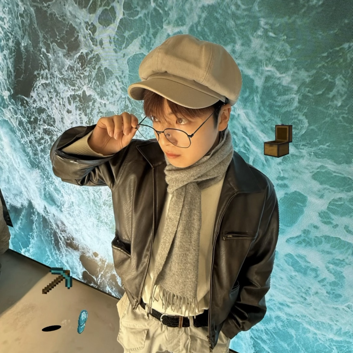 Recent activity shot of Choi JunSeong (GHOST9)