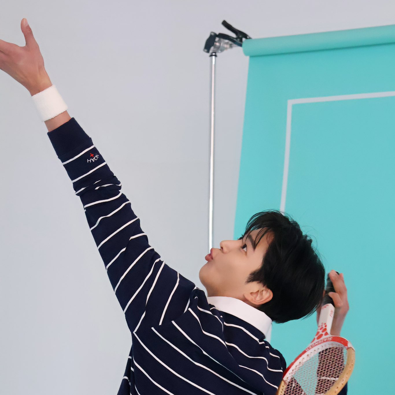 A moment captured by Rowoon's fan