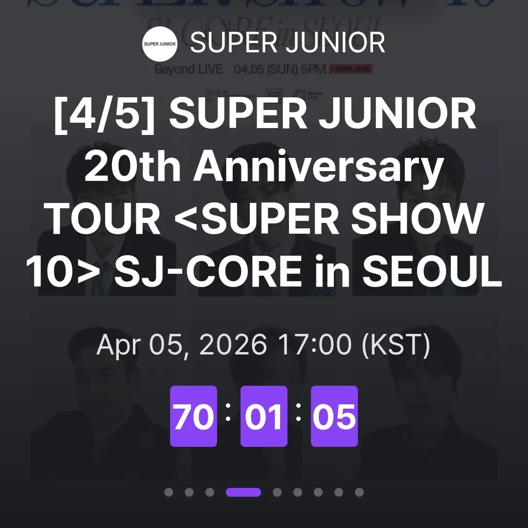 Potret di balik layar Super Junior