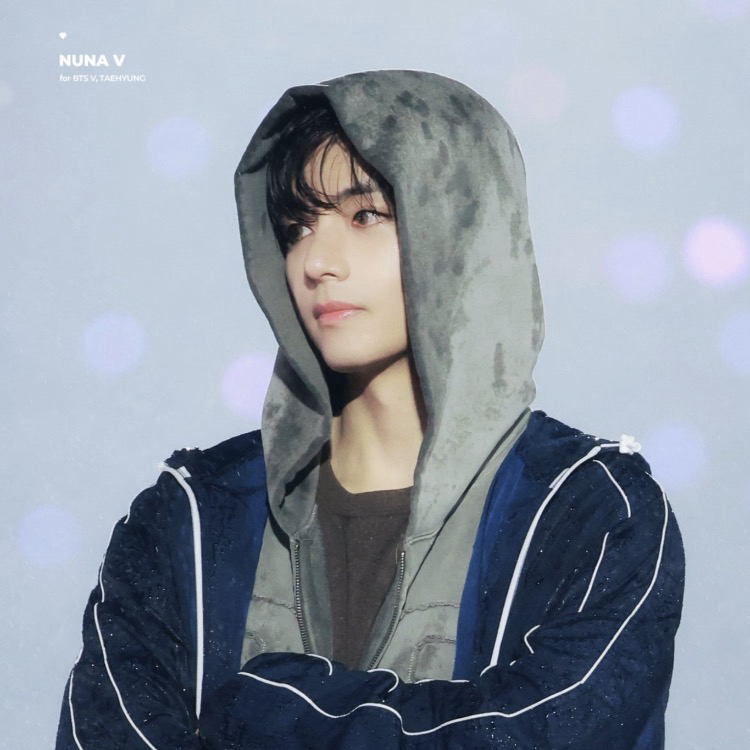 Recent activity shot of V (BTS)