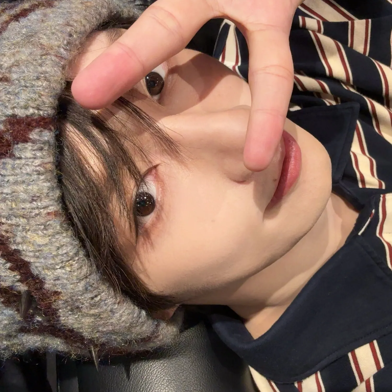 A moment captured by Jun (SEVENTEEN)'s fan