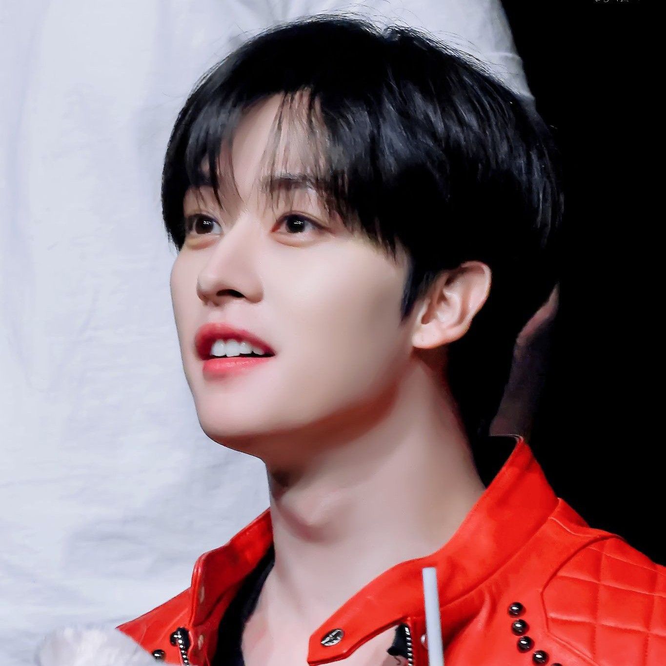 A moment captured by Lee Know (Stray Kids)'s fan