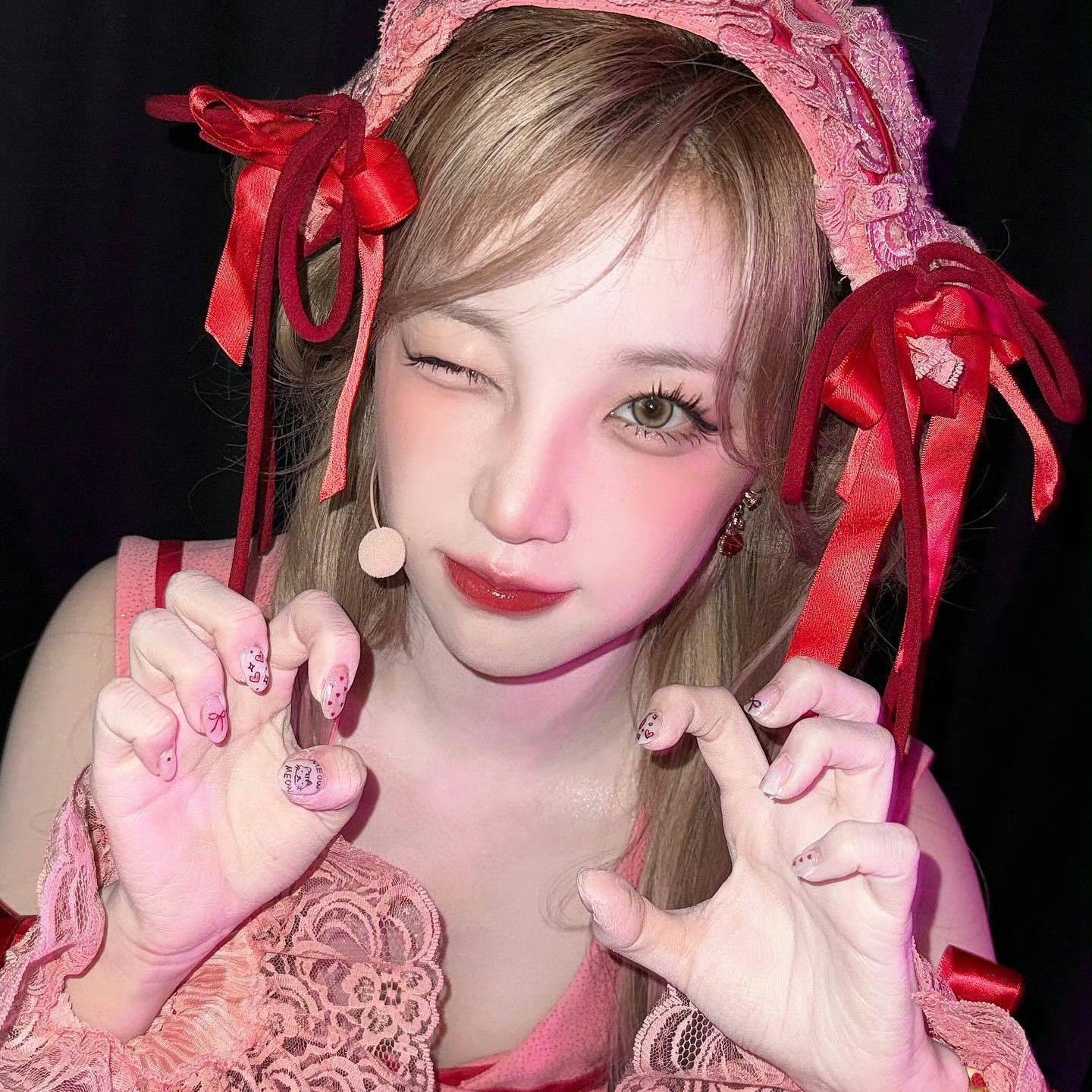 ウギ (i-dle)の舞台裏ショット