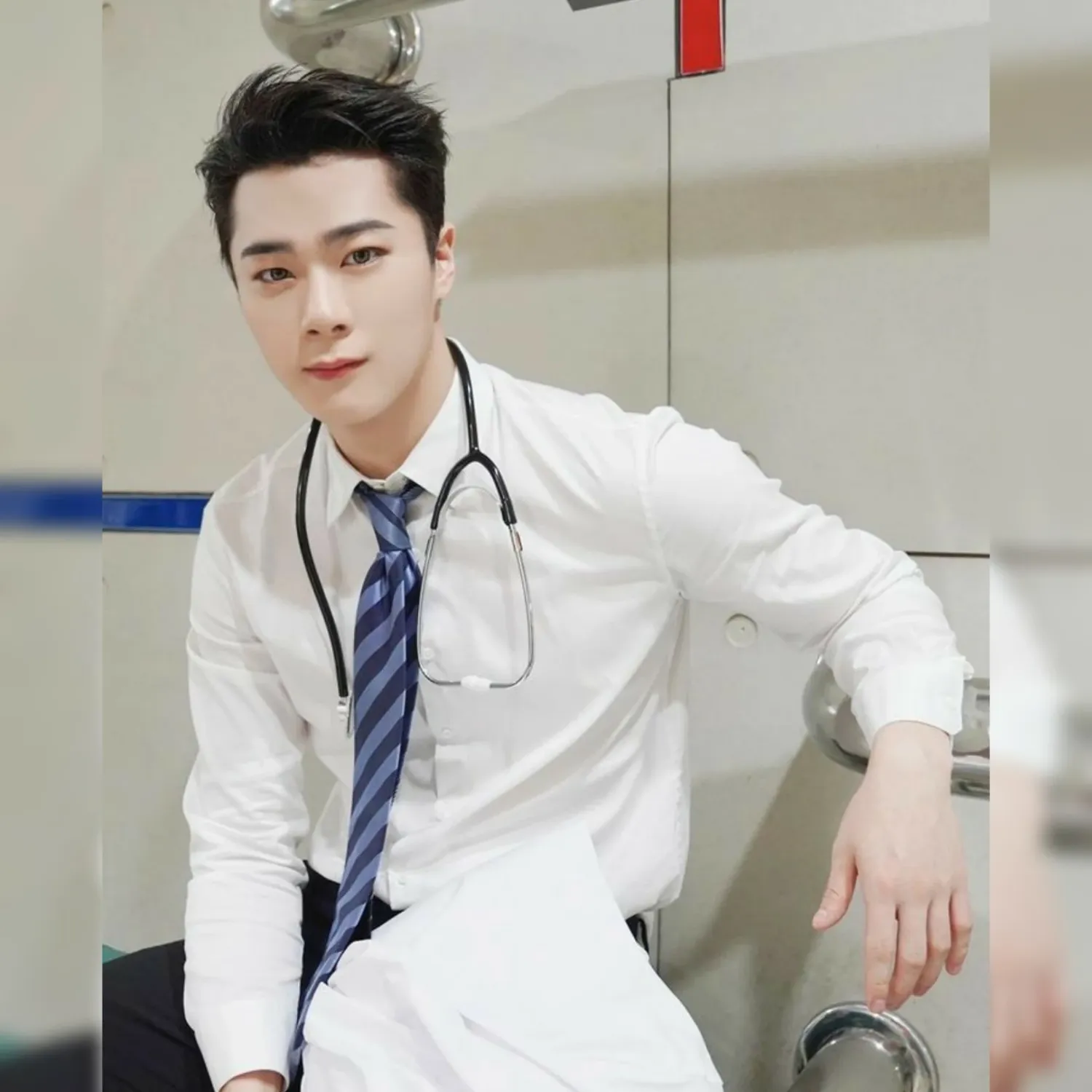 A moment captured by Moonbin (ASTRO)'s fan