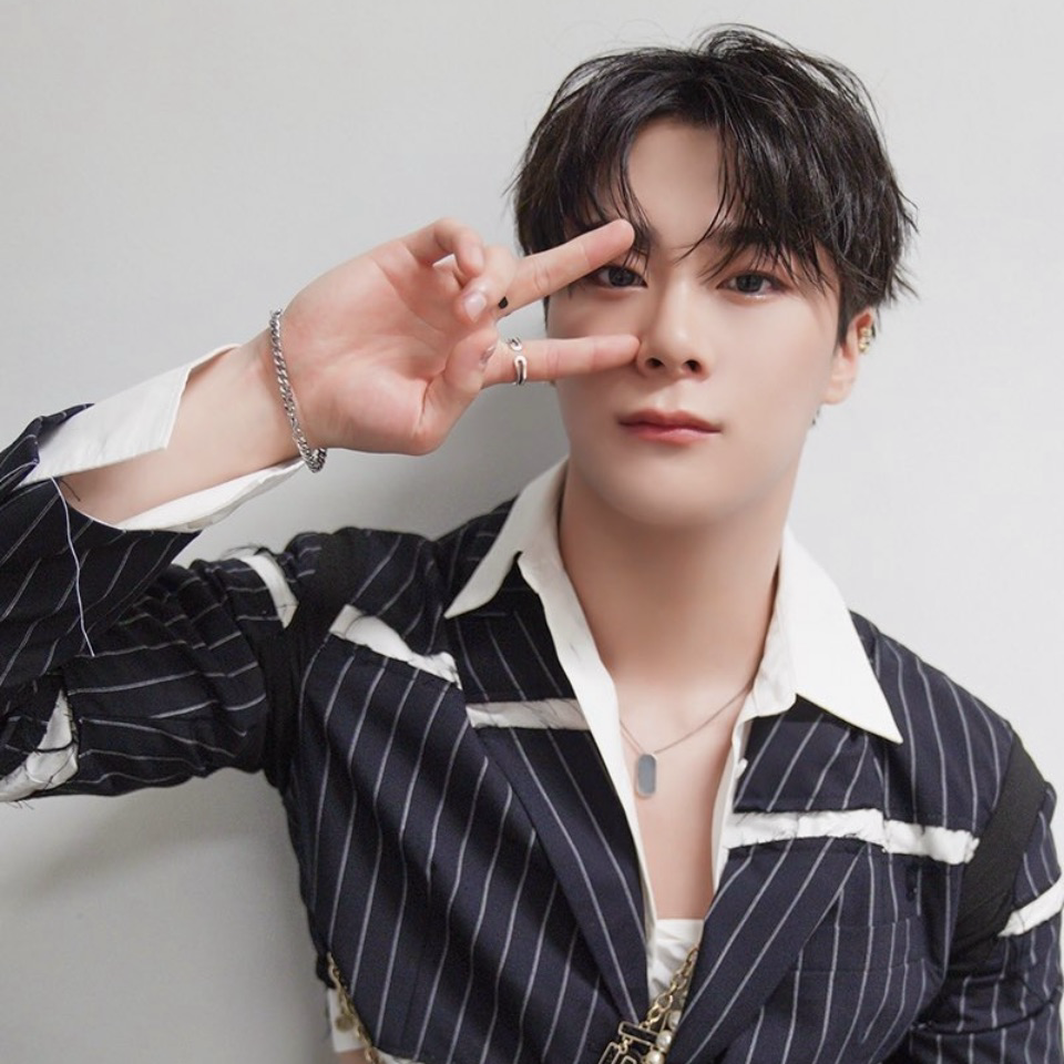 Recent activity shot of Moonbin (ASTRO)