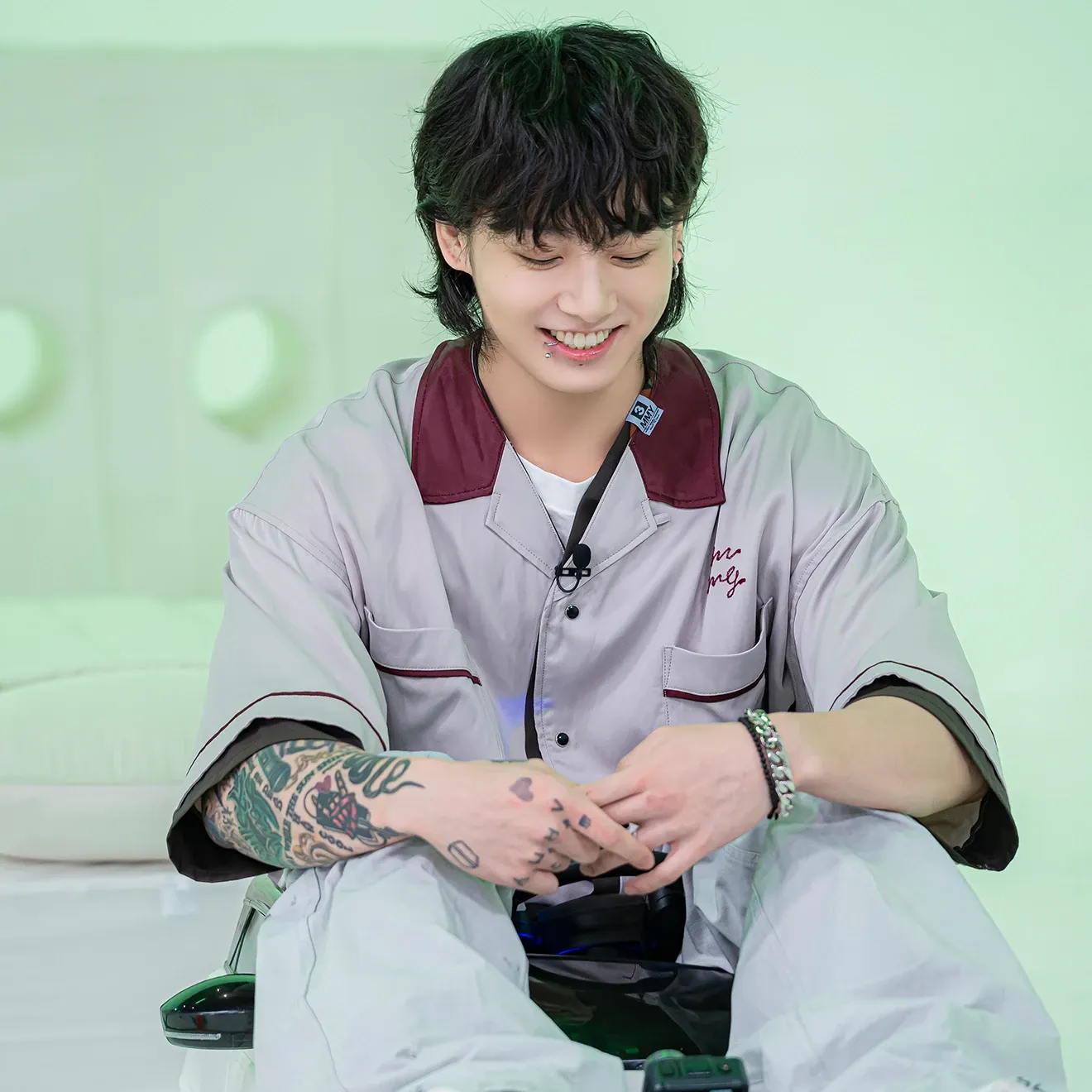 Recent activity shot of Jungkook (BTS)