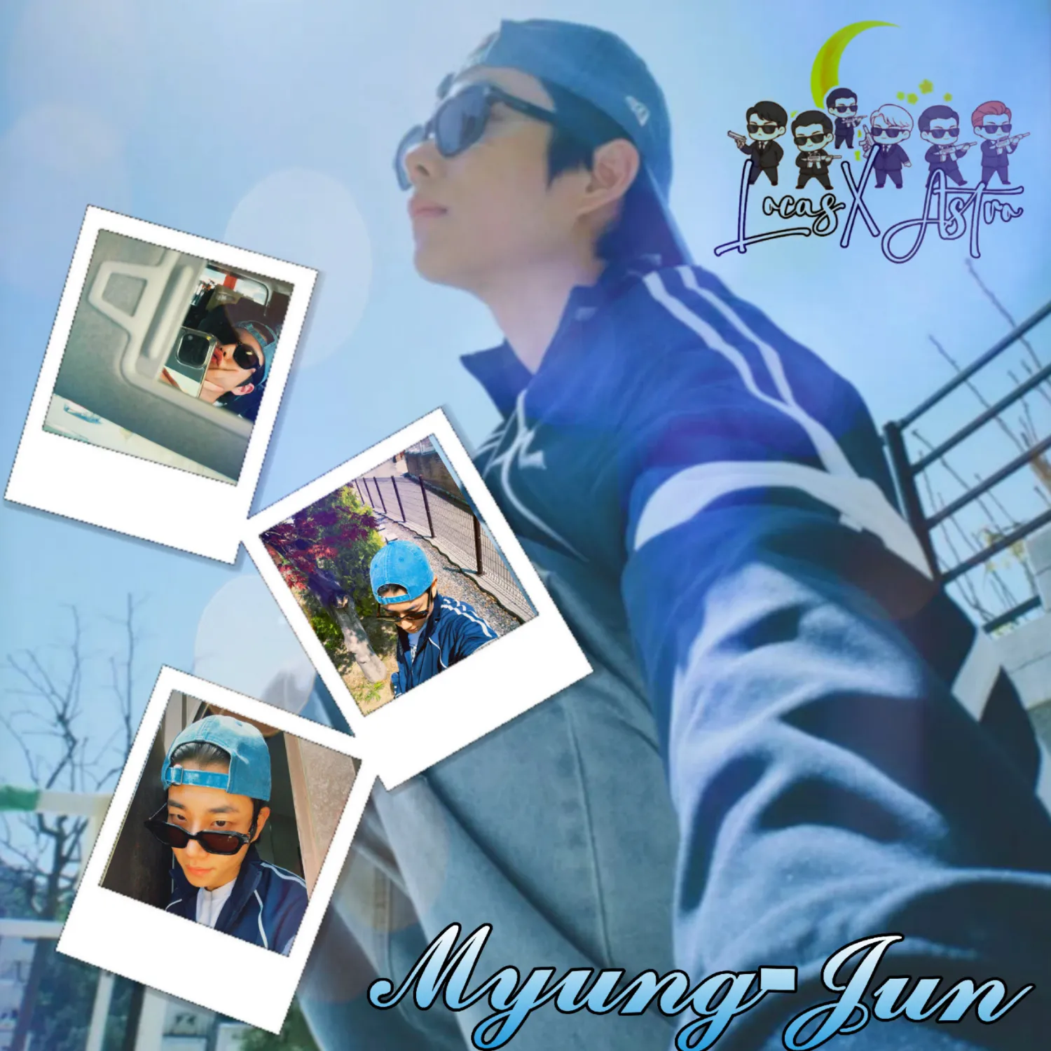 A moment captured by MJ (ASTRO)'s fan