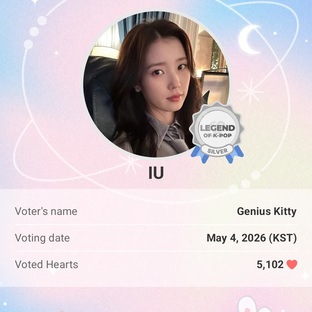 Latest photo of IU