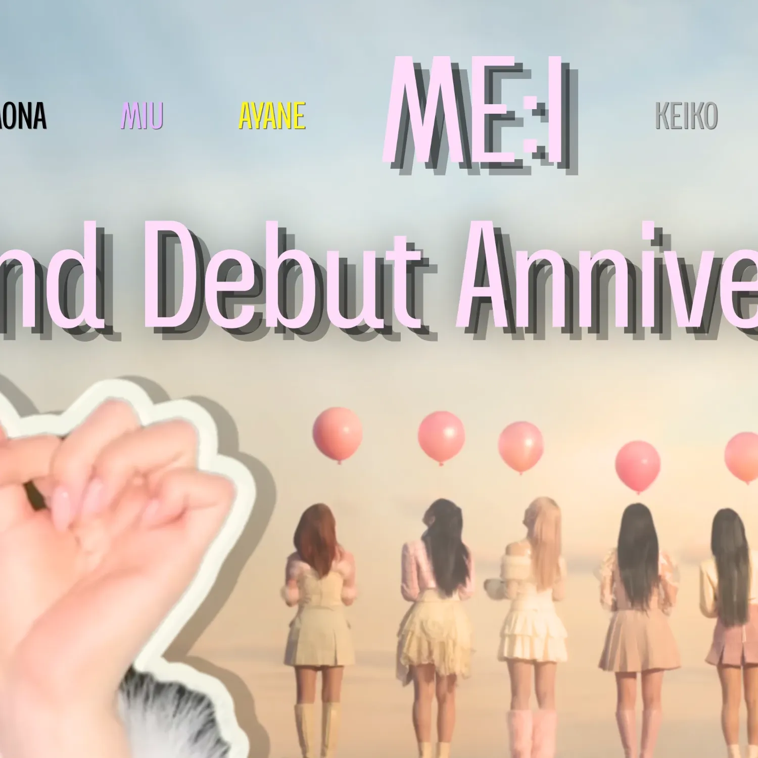 A moment captured by Yamamoto Suzu (ME:I)'s fan