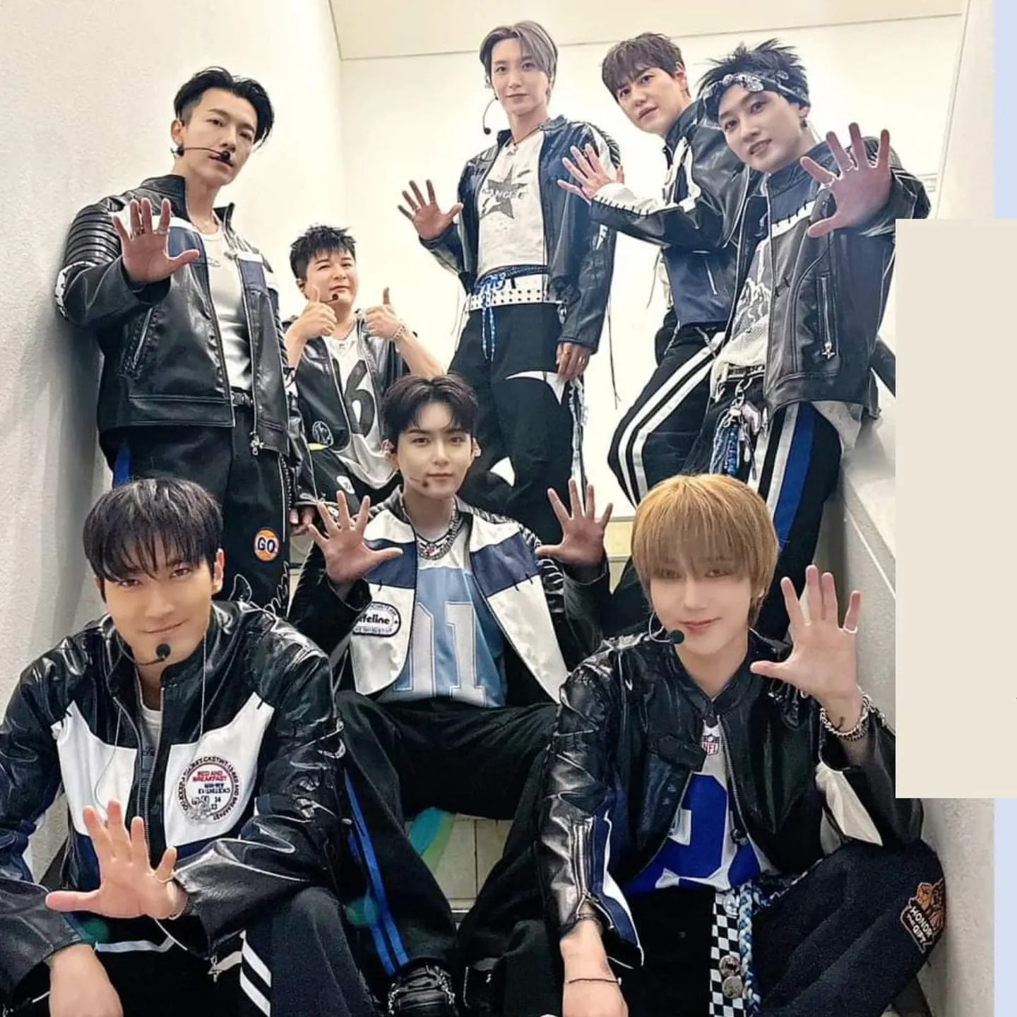 A moment captured by Shindong (Super Junior)'s fan