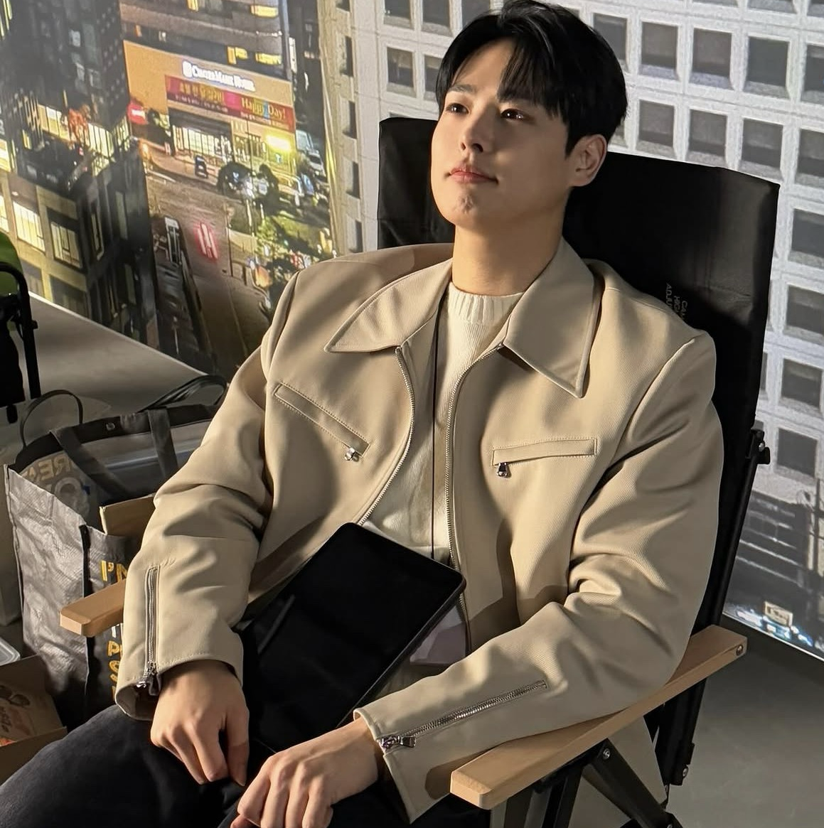 A moment captured by Choi Byungchan's fan