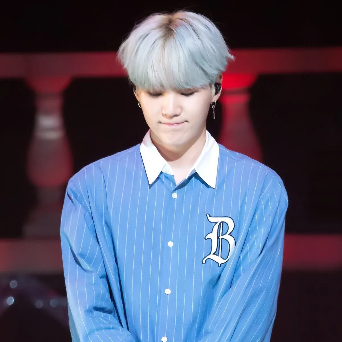 Recent activity shot of SUGA (BTS)