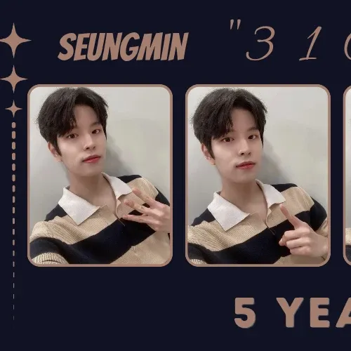 Behind-the-scenes cut of Seungmin (Stray Kids)