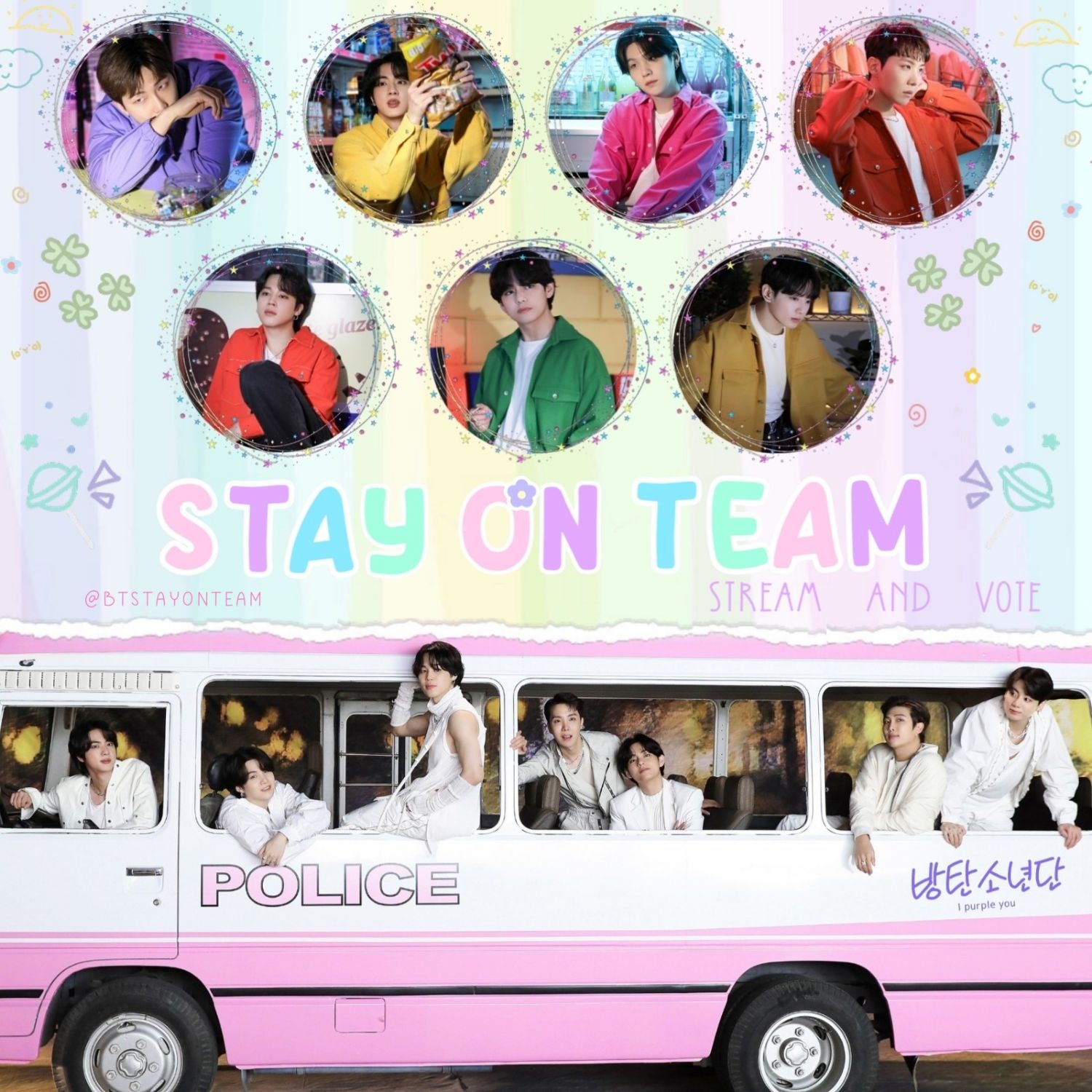 Foto aktivitas terbaru BTS