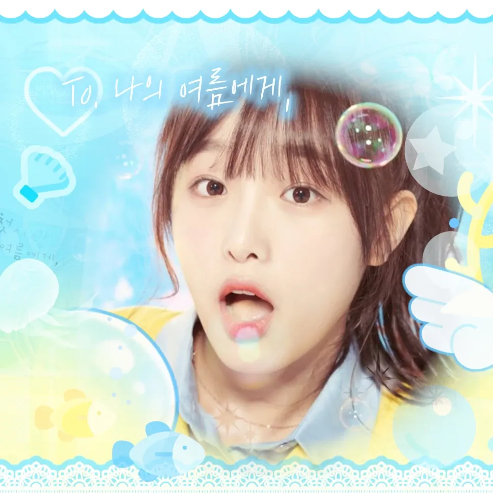Behind-the-scenes cut of Choi Yena