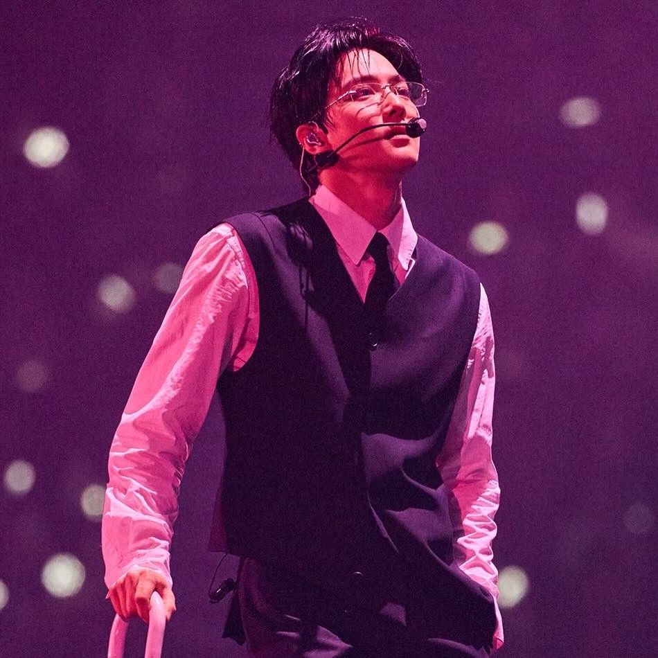Recent activity shot of Suho (EXO)