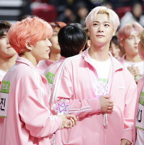 Recent activity shot of Moonbin (ASTRO)