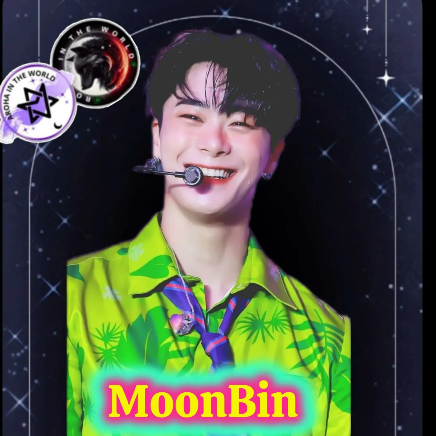 A moment captured by Moonbin (ASTRO)'s fan