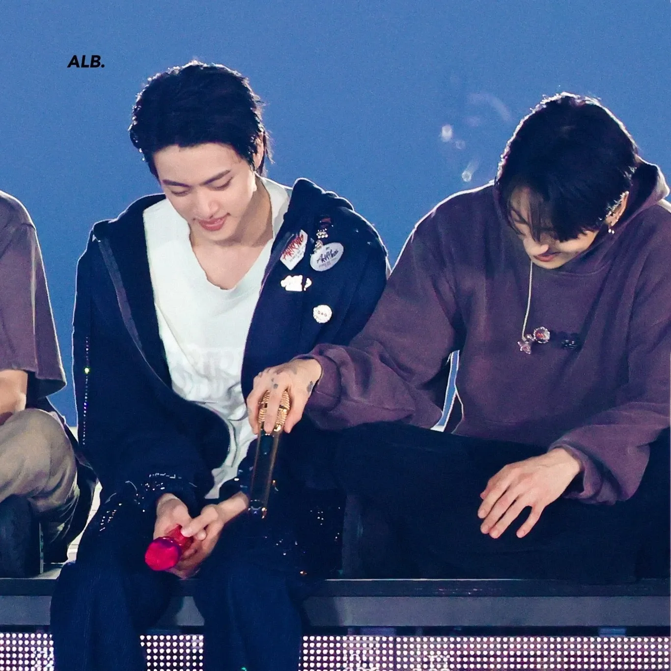 防弹少年团的幕后花絮