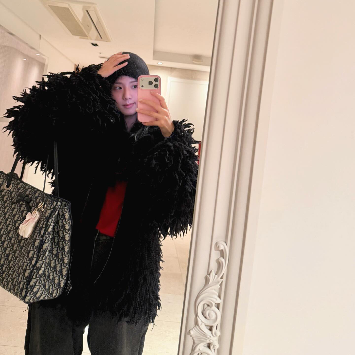 Momen yang diabadikan oleh penggemar Jisoo (BLACKPINK)