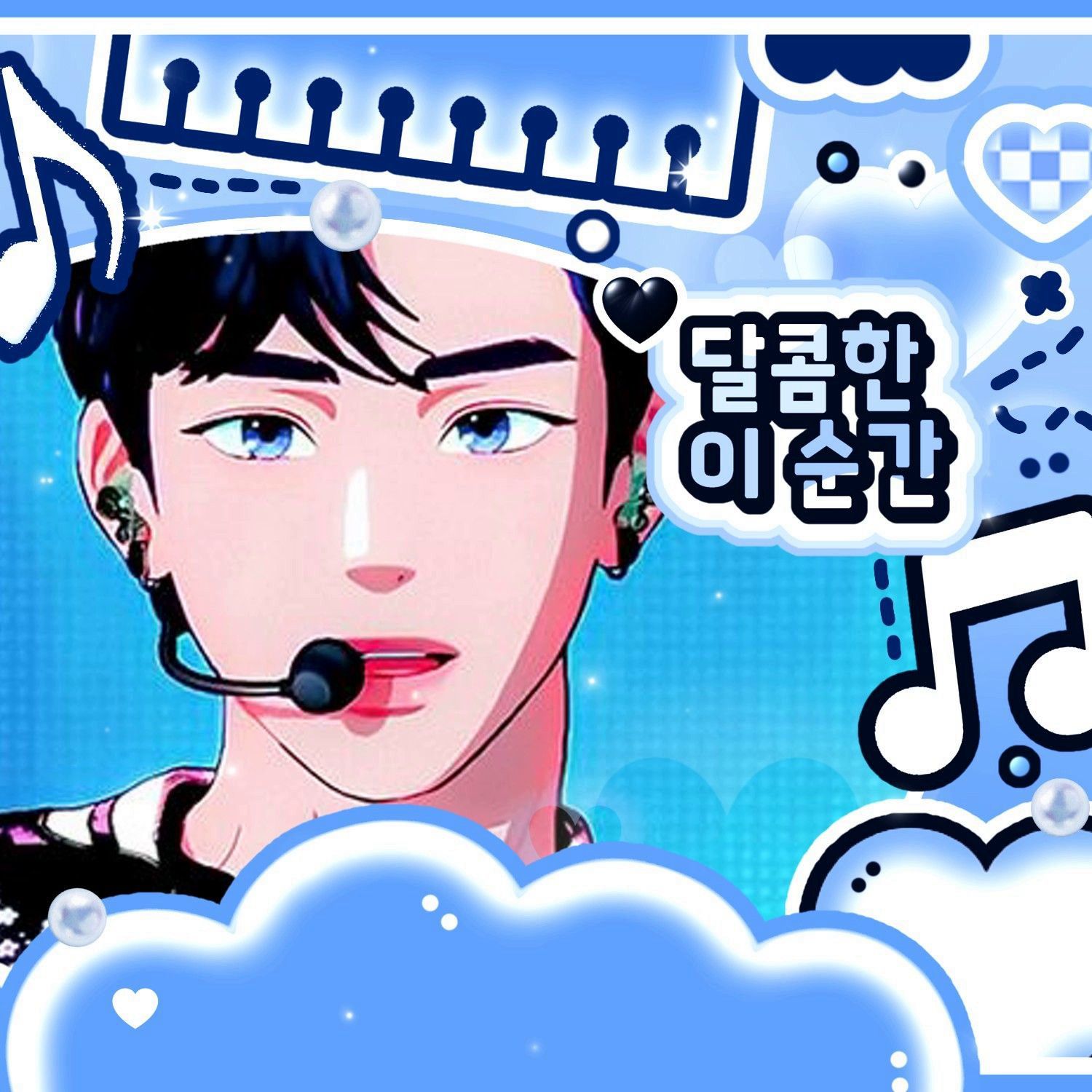 Recent activity shot of Yejun (PLAVE)