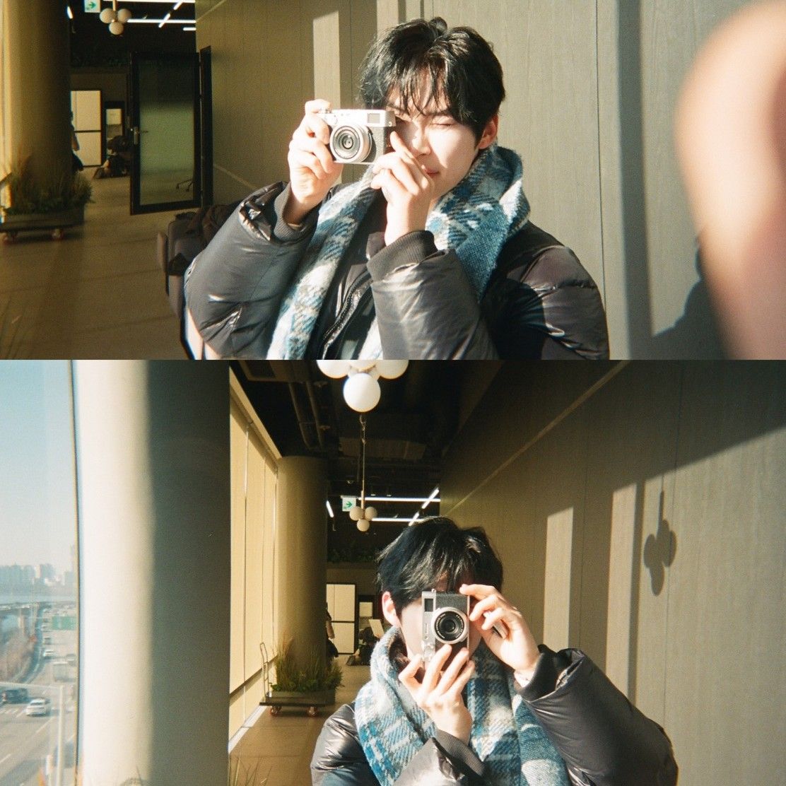 A moment captured by Sung Hanbin (ZEROBASEONE)'s fan