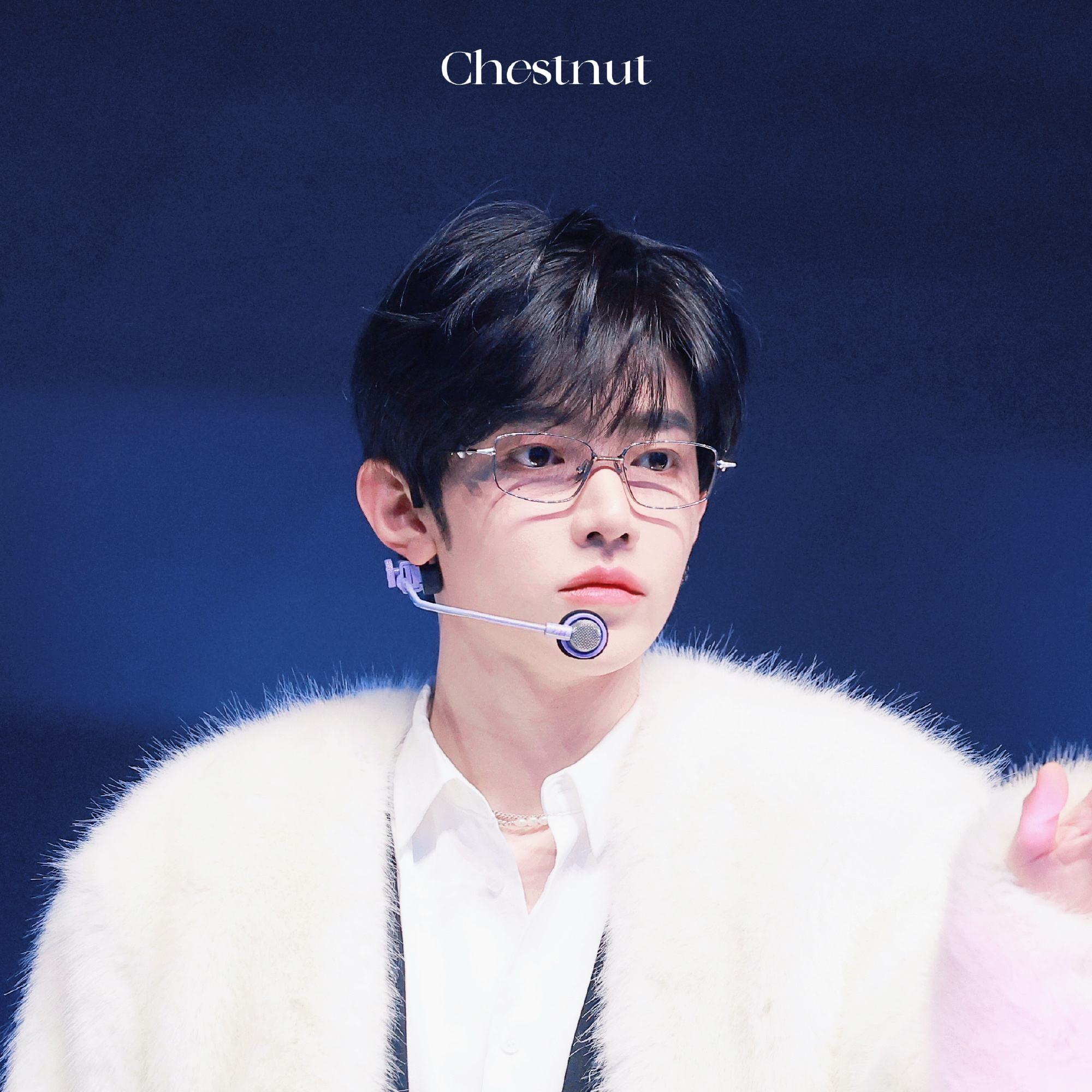 Recent activity shot of Zhang Hao (ZEROBASEONE)