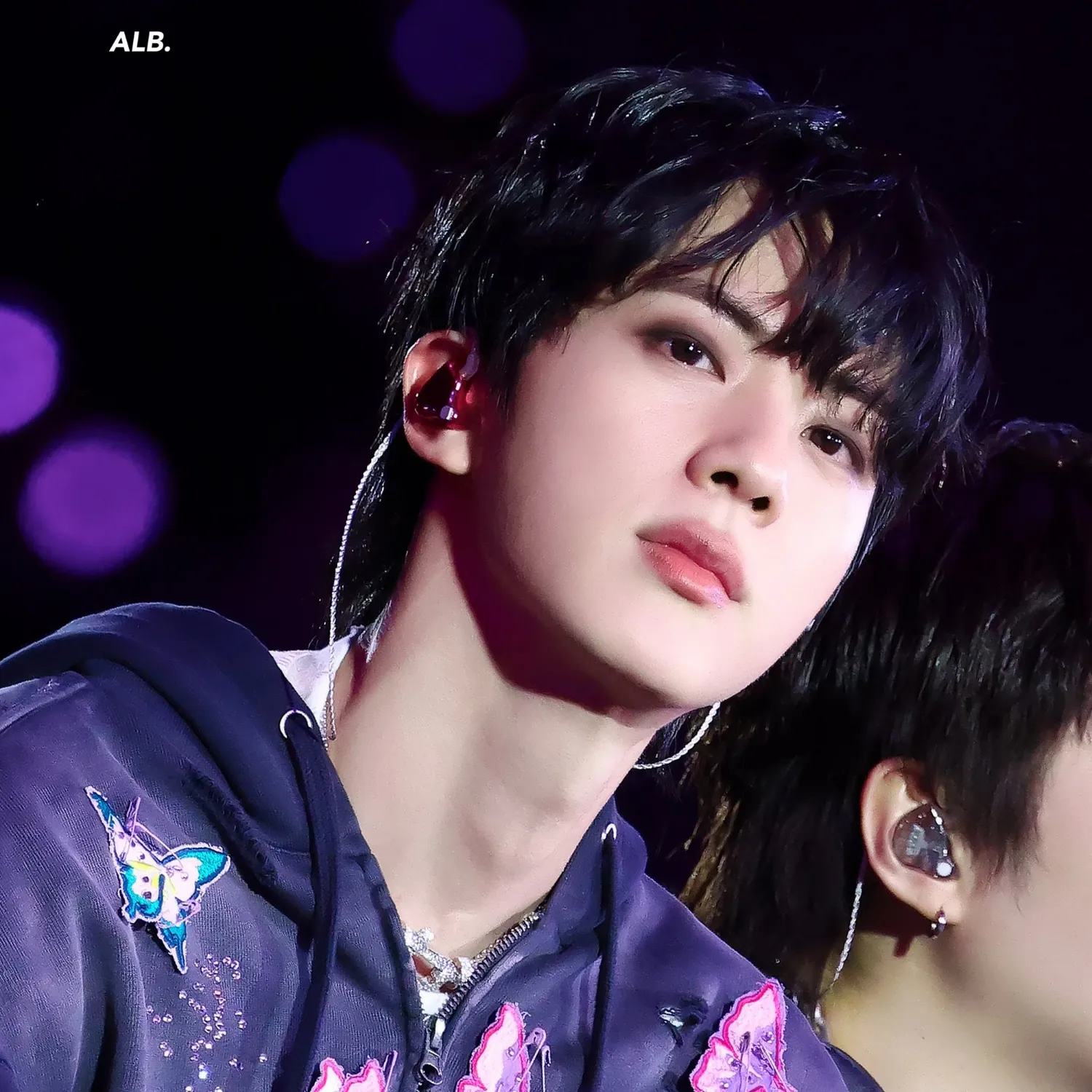 A moment captured by Jin (BTS)'s fan