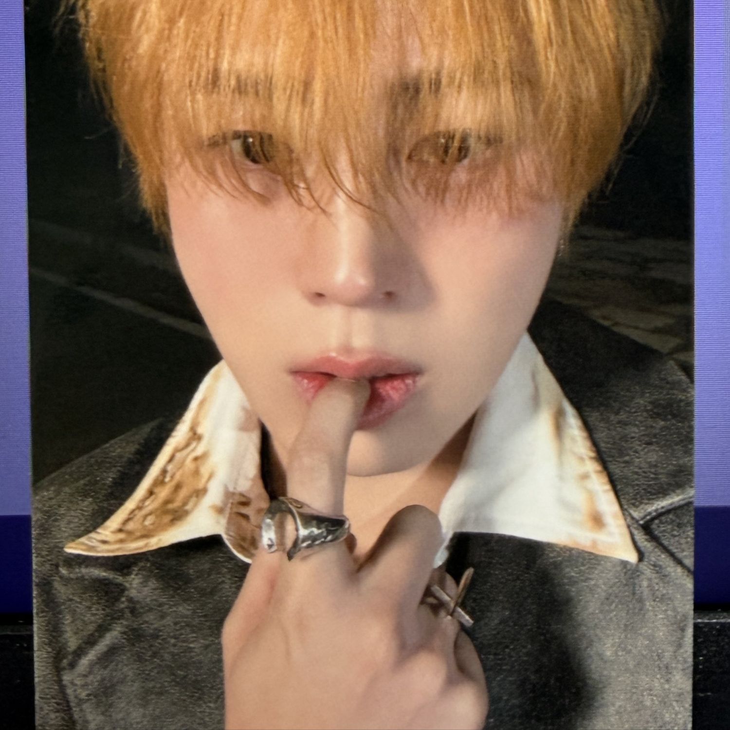 A moment captured by Ha Sungwoon's fan