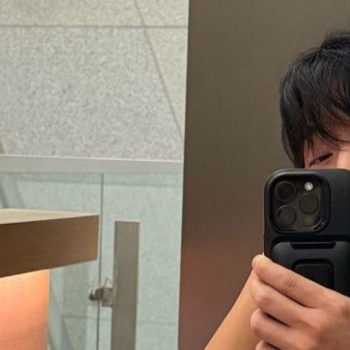 A moment captured by San (ATEEZ)'s fan