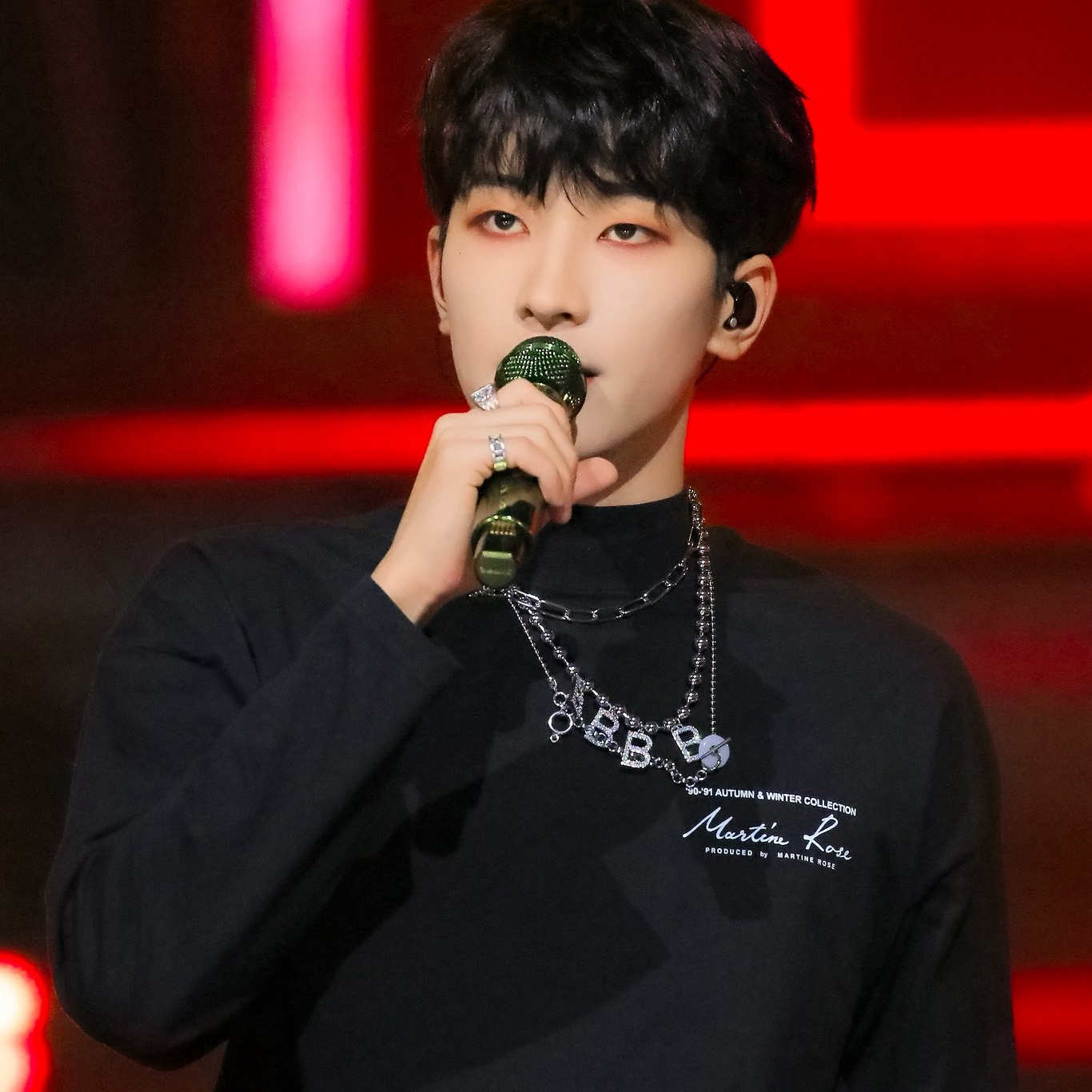 A moment captured by Wonwoo (SEVENTEEN)'s fan