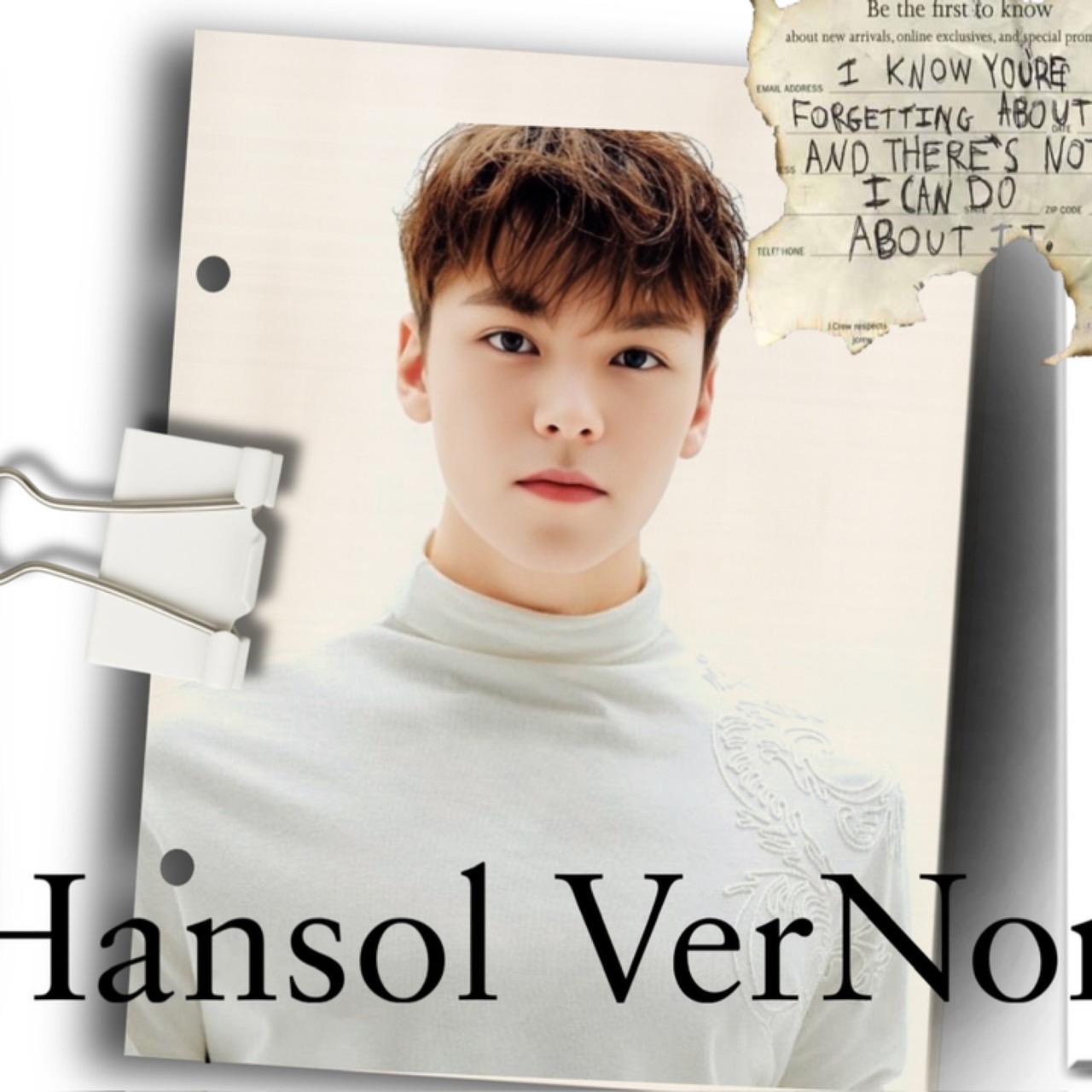 Recent activity shot of Vernon (SEVENTEEN)