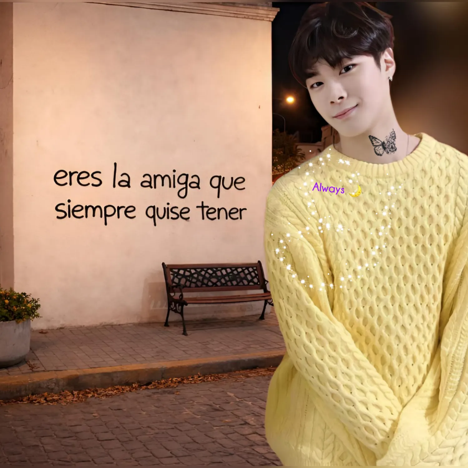 A moment captured by Moonbin (ASTRO)'s fan