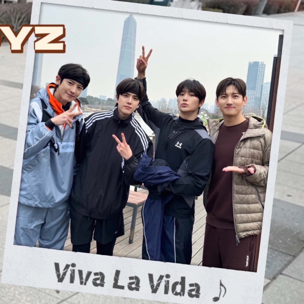 Behind-the-scenes cut of Hyunjae (THE BOYZ)