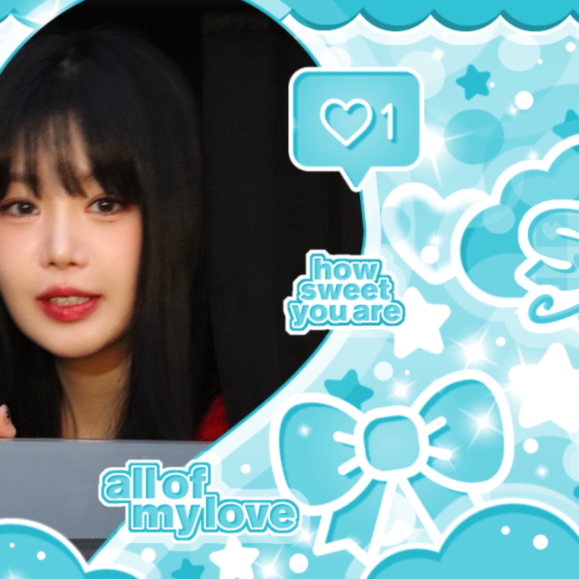 A moment captured by Soojin's fan