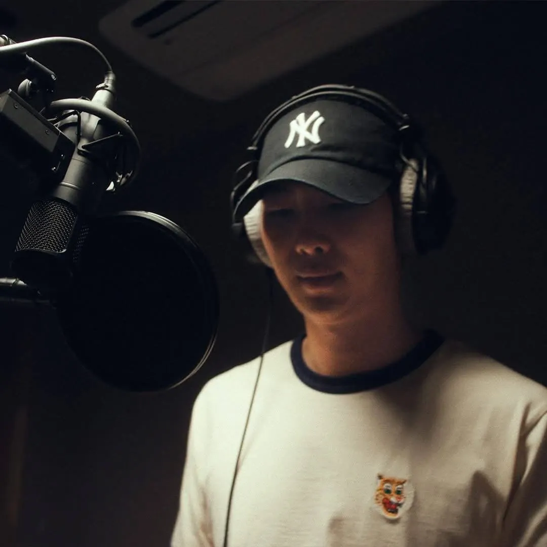 RM (BTS)の舞台裏ショット