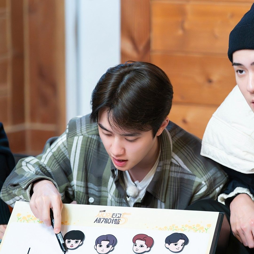 디오 (EXO)의 비하인드 컷