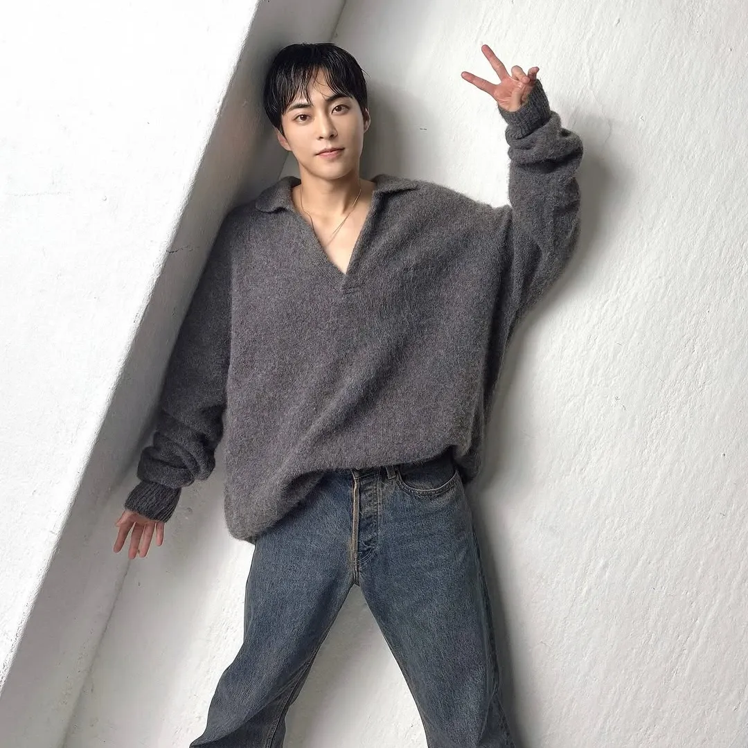 Behind-the-scenes cut of Xiumin (EXO)