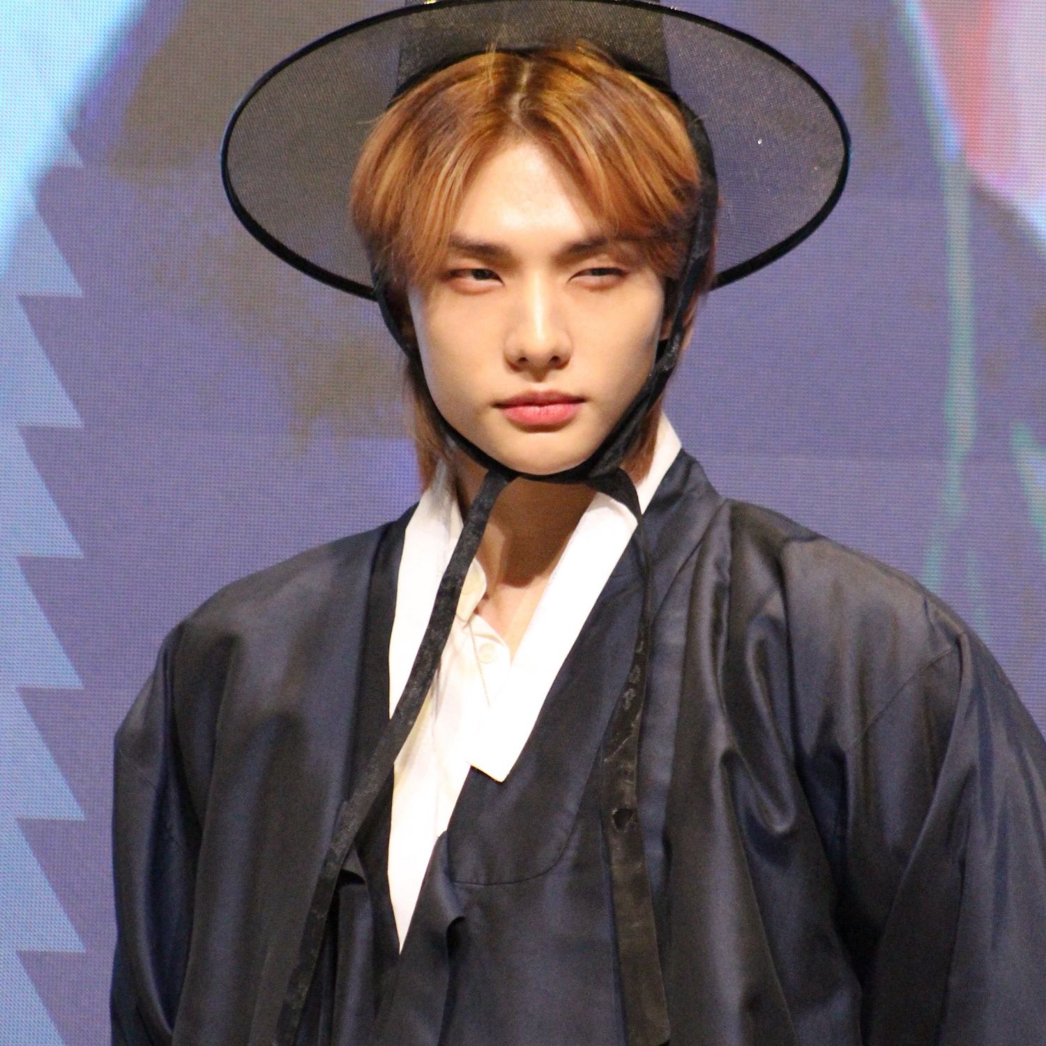 A moment captured by Hyunjin (Stray Kids)'s fan