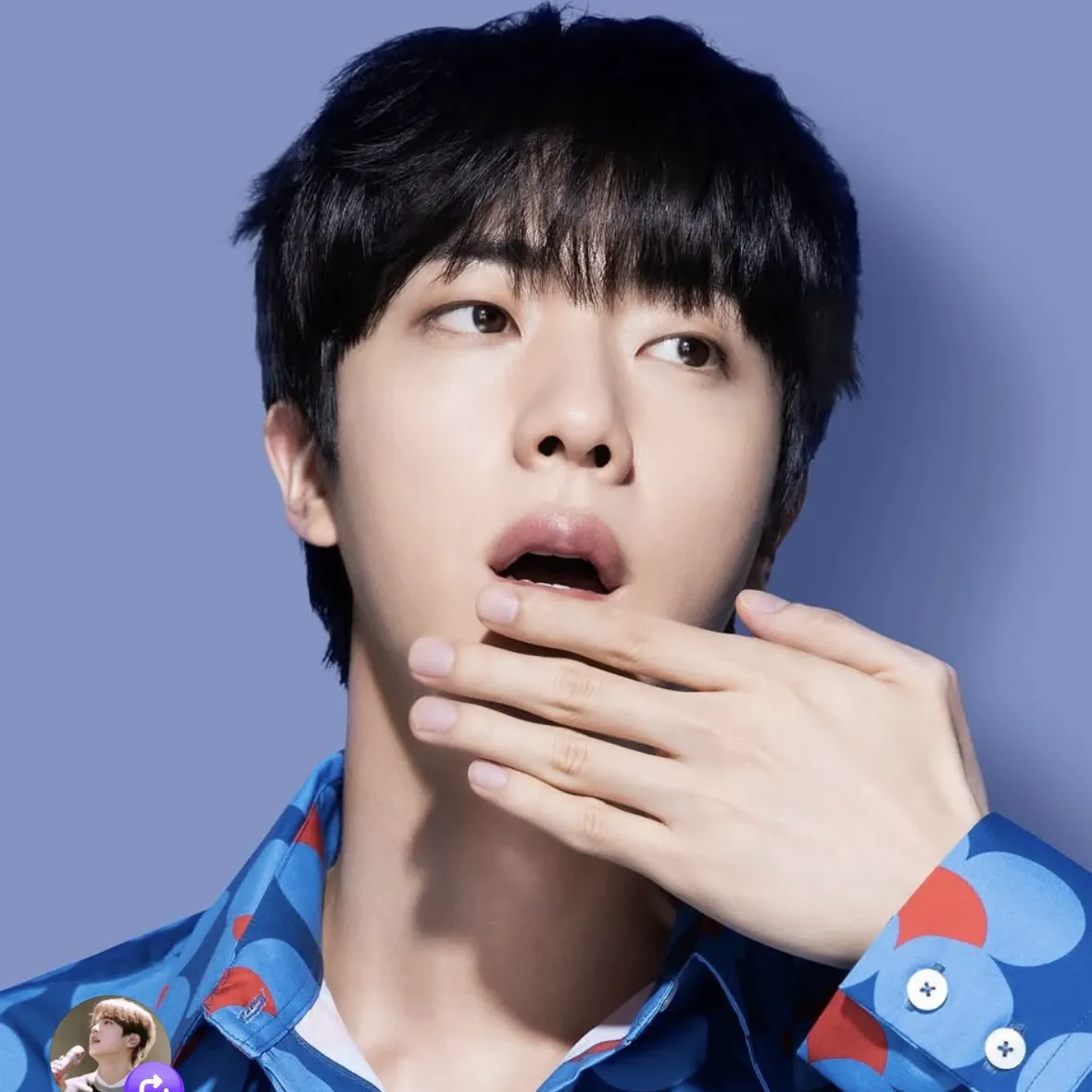 Foto terbaru Jin (BTS)