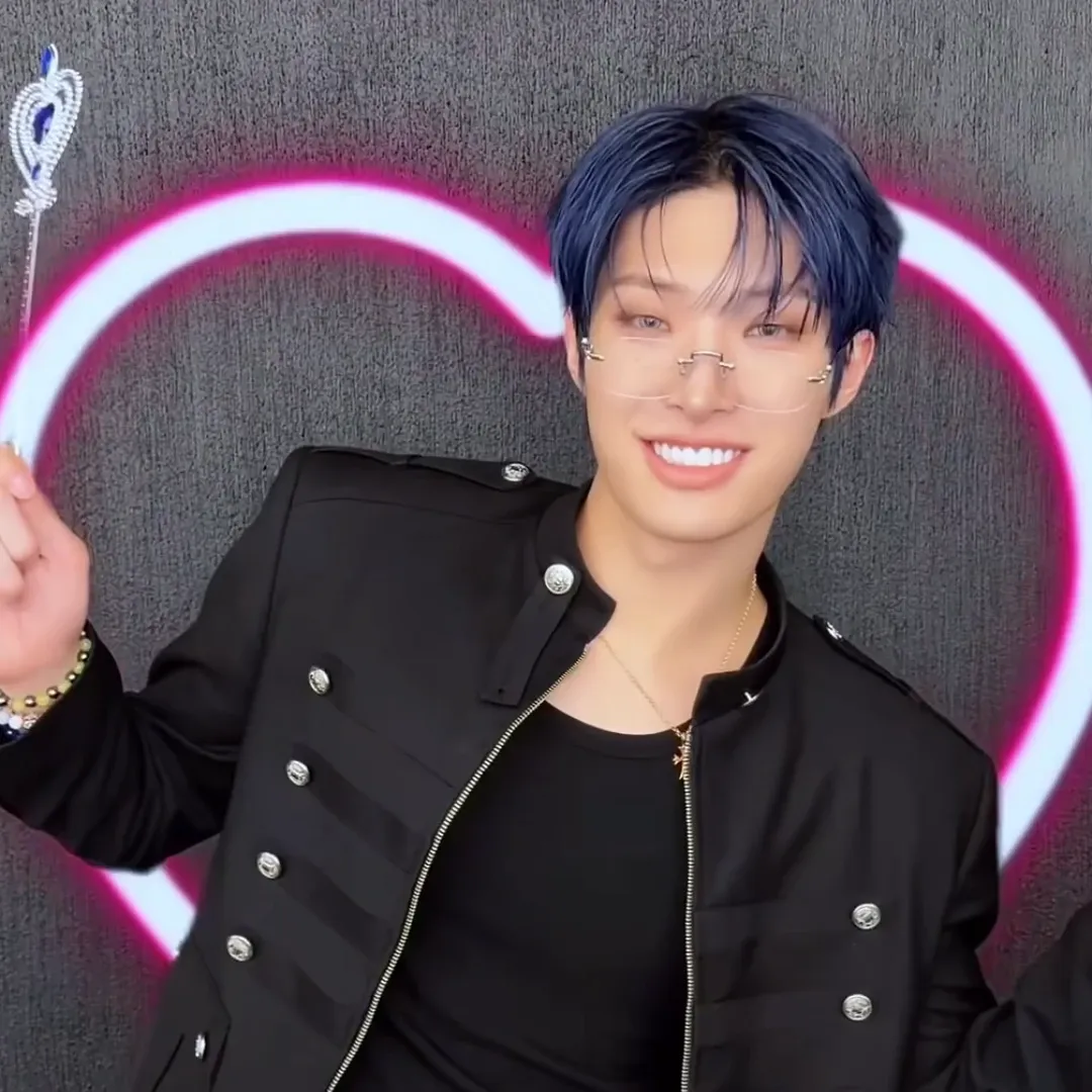 Recent activity shot of Mingi (ATEEZ)