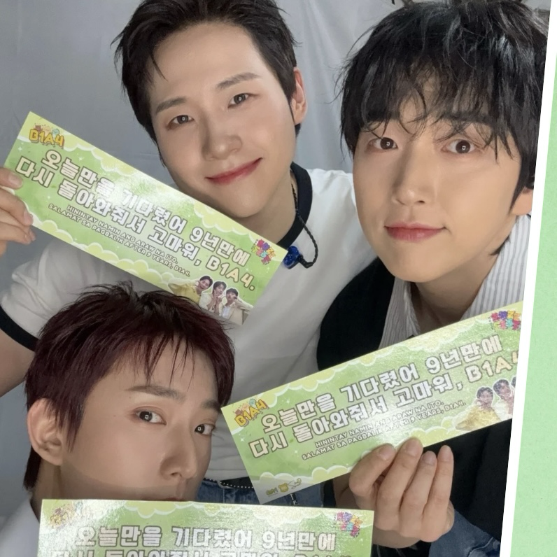 A moment captured by CNU (B1A4)'s fan