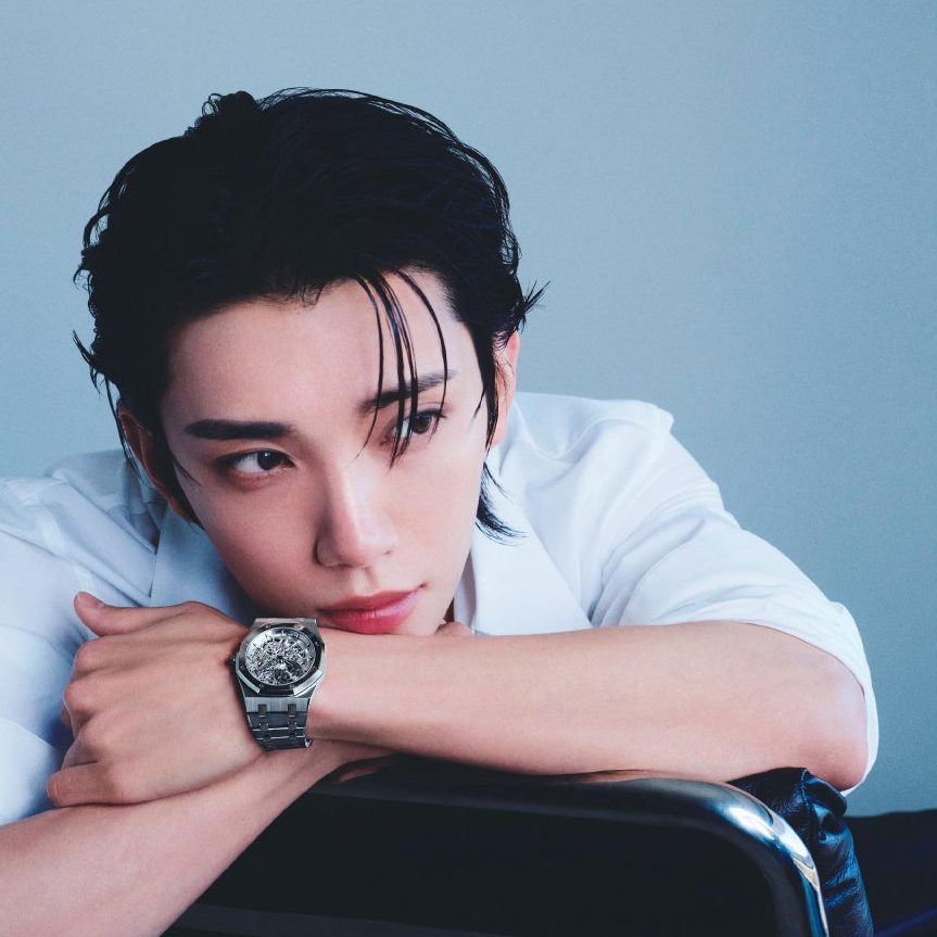 A moment captured by Joshua (SEVENTEEN)'s fan