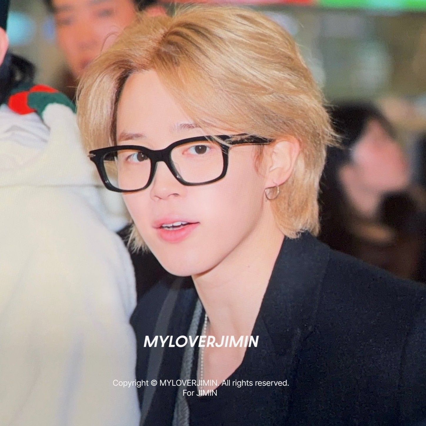 A moment captured by Jimin (BTS)'s fan