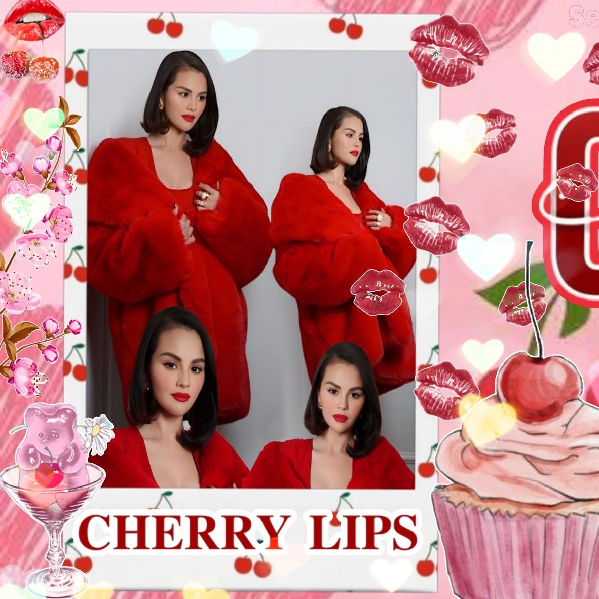 A moment captured by Selena Gomez's fan