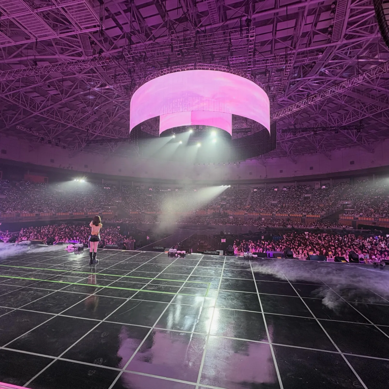 A moment captured by Wendy (Red Velvet)'s fan