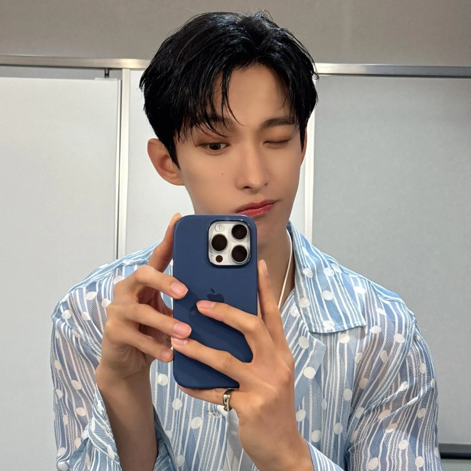 A moment captured by DK (SEVENTEEN)'s fan