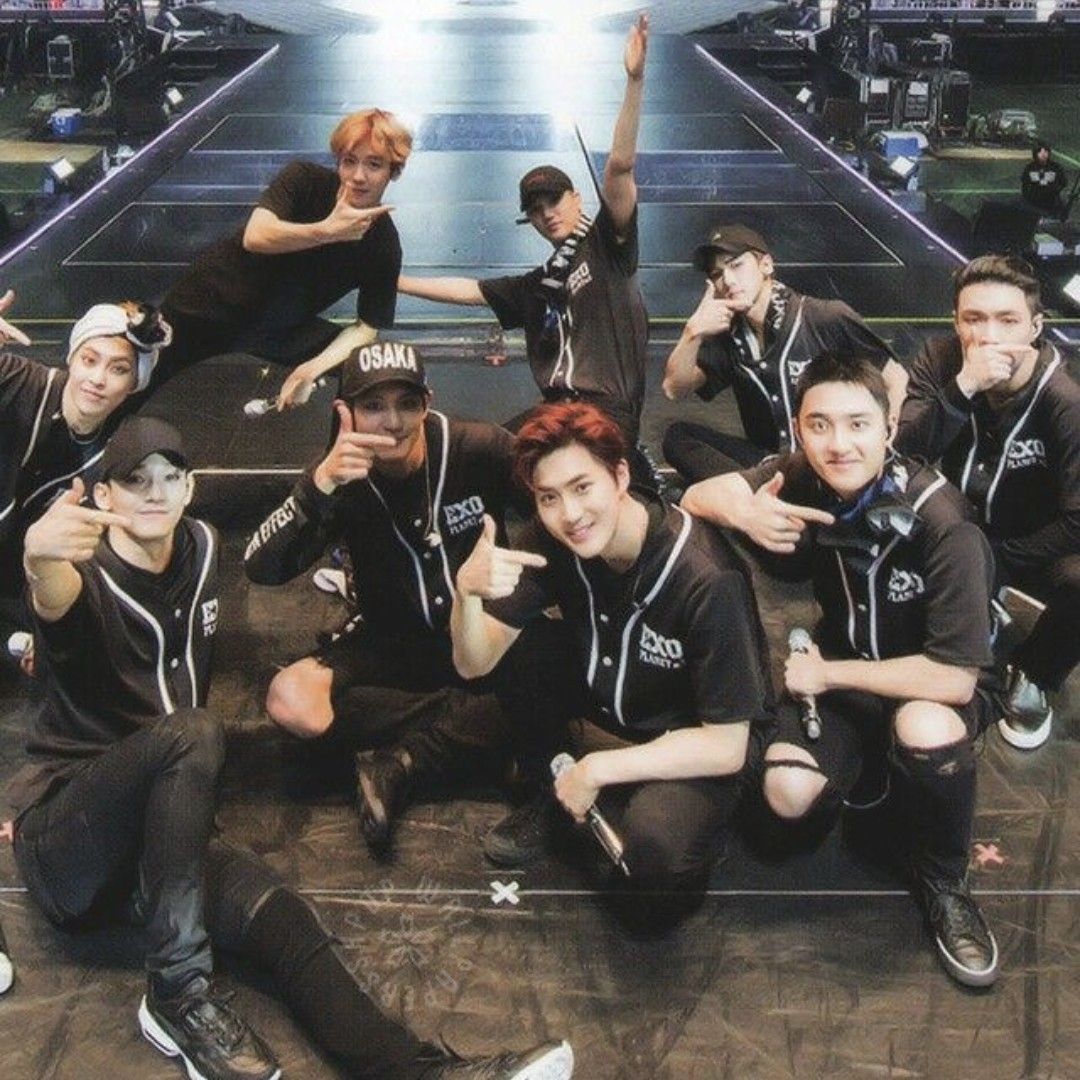 EXO粉絲拍下的瞬間