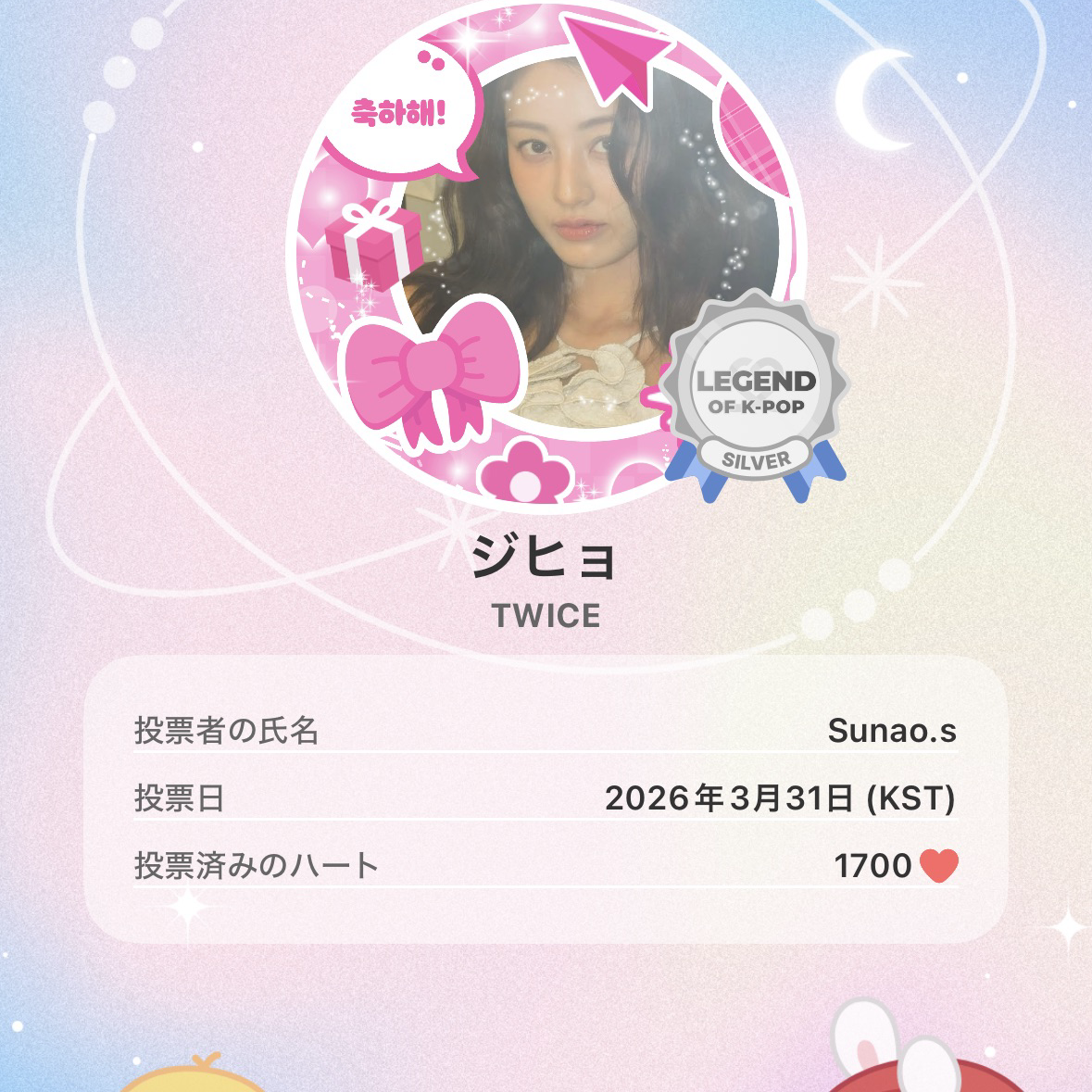 Foto terbaru Jihyo (TWICE)