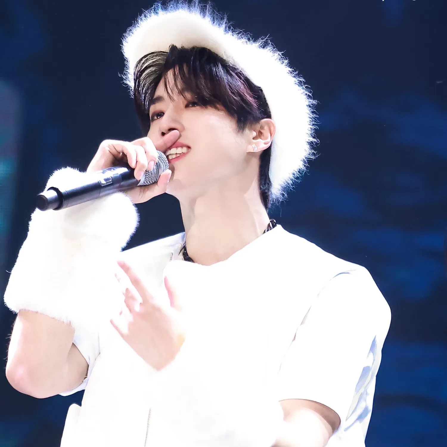 Recent activity shot of HAN (Stray Kids)